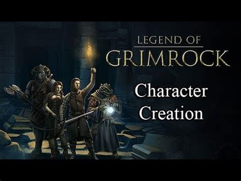 Legend of Grimrock - Character Creation - YouTube