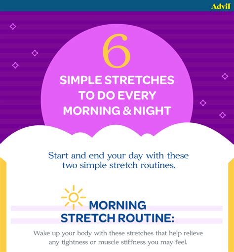 6 Simple Stretches to Do Every Morning and Night Morning Stretches ...