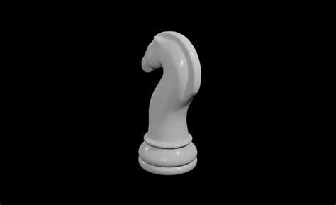 ArtStation - Horse Chess Game Piece - 3D model and STL Printable ...