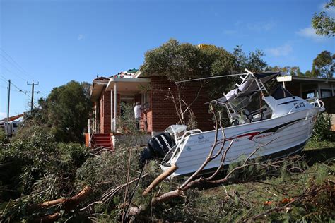 Clean-Up After Severe Storm Hits West Australia