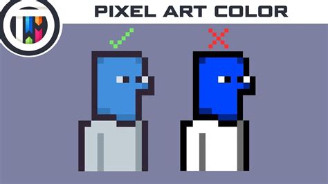 How to Color Pixel Art - YouTube