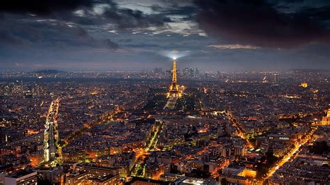 HD wallpaper: paris, night, europe, france, architecture, city, building exterior | Wallpaper Flare