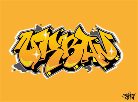 graffiti logo by abdul hasib on Dribbble