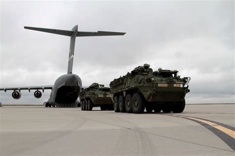 Raider Brigade Strykers meet the Globemaster III | Article | The United States Army