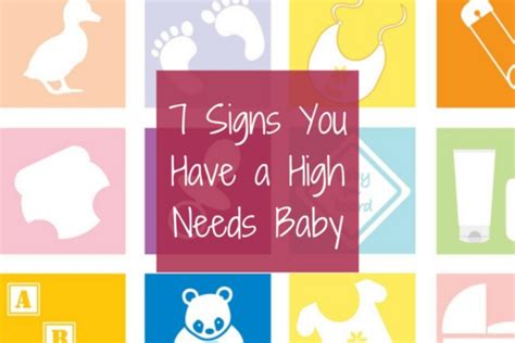 7 Signs You Have a High Needs Baby