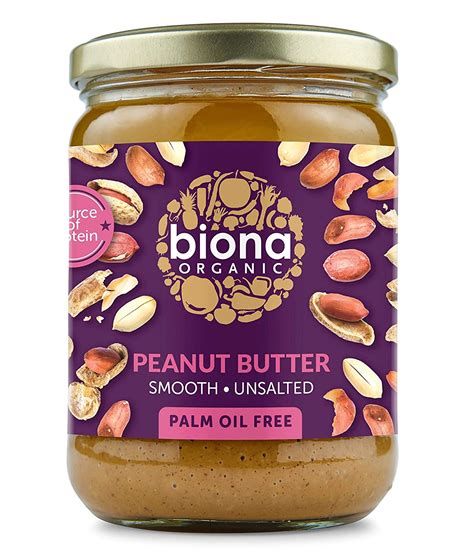 Amazon.com : Biona Organic Peanut Butter Smooth 500g : Grocery & Gourmet Food