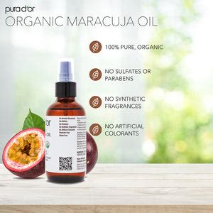 Organic Maracuja Oil 4 oz – PURA D'OR