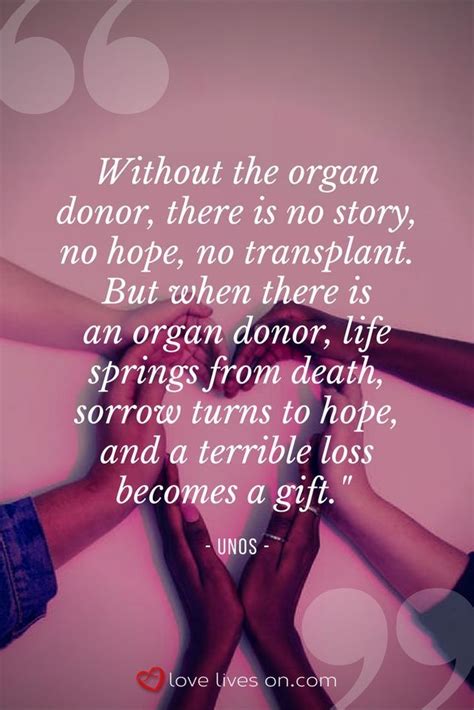 Organ Donors | Organ donation quotes, Donation quotes, Organ donation