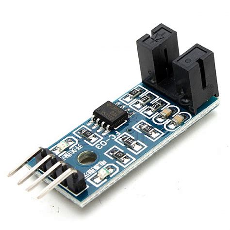 Optical slot speed measuring sensor for arduino