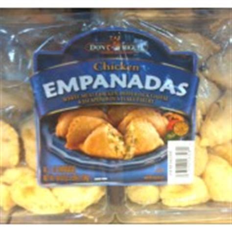Don Miguel Chicken Empanadas: Calories, Nutrition Analysis & More | Fooducate