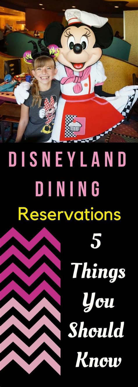 Disneyland Dining Reservations 5 things you should know! | Disneyland ...