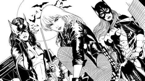 Download Black Canary Comic Art Wallpaper | Wallpapers.com