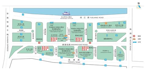 Canton Fair Transportation Map