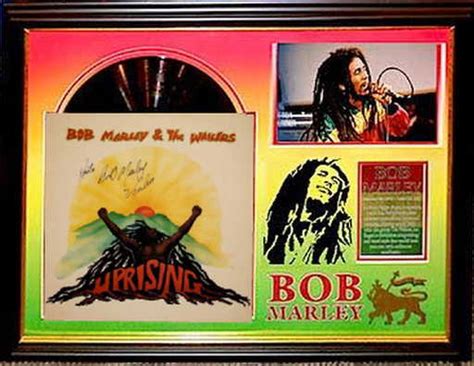 Bob Marley "Uprising" SIgned Album