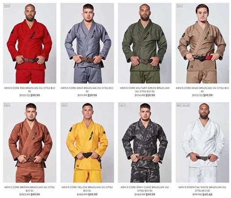 BJJ Gi Colors: Which Color Should You Wear? | BJJ Equipment