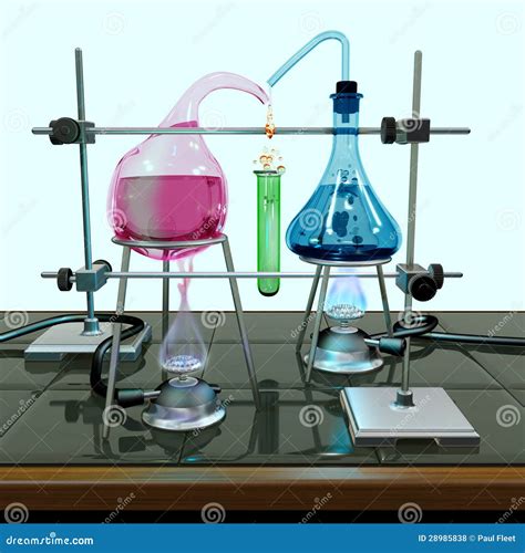 Impossible Chemistry Experiment Royalty Free Stock Photos - Image: 28985838