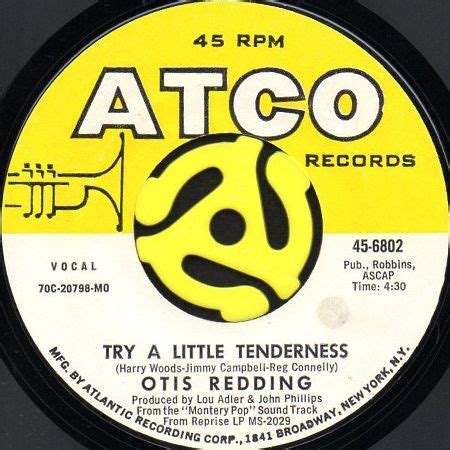 OTIS REDDING / TRY A LITTLE TENDERNESS (LIVE) (45's)｜BREAKWELL RECORDS ...