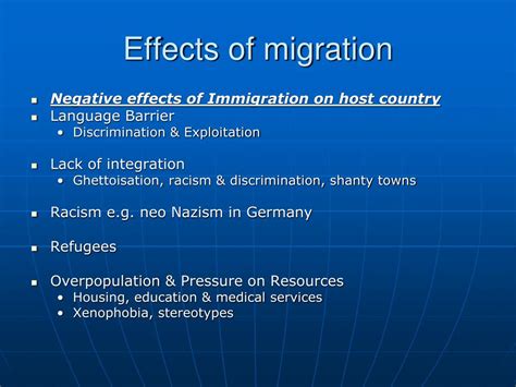 PPT - Migration PowerPoint Presentation, free download - ID:1069393