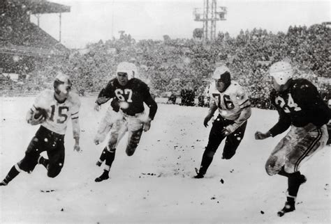 1948 NFL Championship Game - Freeze Frames: Cold-Weather NFL Classics ...