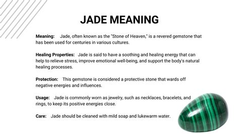 Jade Meaning: Stone Healing Properties, Uses, Crystal, Gemstone Benefits, and More - Bhoma Journal