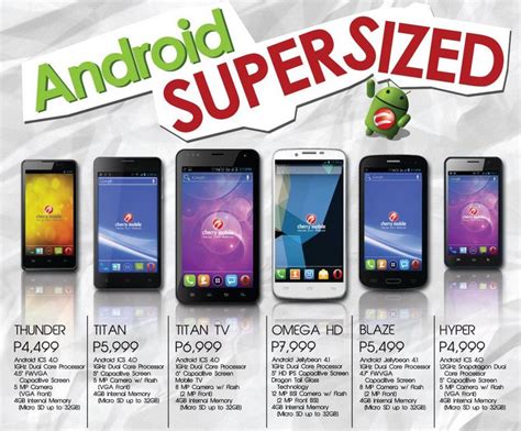 Cherry Mobile Dual-Core Android Phones Price List 2013 : GbSb TEchBlog | Your Daily Pinoy ...