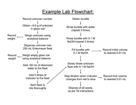 Example Lab Flowchart - BIOL 2260 - Studocu