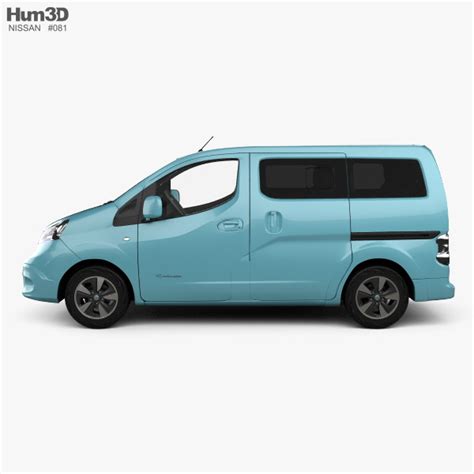 Nissan e-NV200 Evalia 2016 3D model - Vehicles on Hum3D