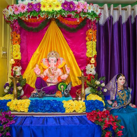 Details 100 background decoration for ganpati at home - Abzlocal.mx