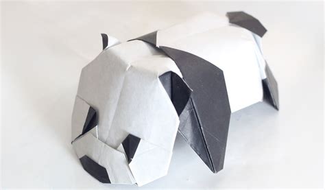 Origami Panda (Baby Panda, by Jacky Chan) Tutorial | Origami, Baby panda, Origami tutorial