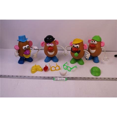 (4) Mr. Potato Head + Accessories - Bodnarus Auctioneering