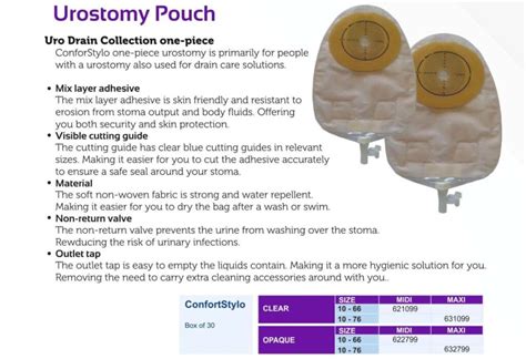 Urostomy Pouch - Ostogen Technologies LLP