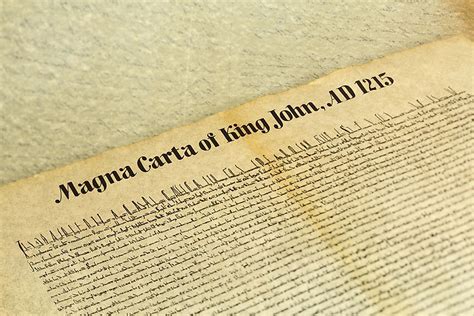 What is the Magna Carta? - WorldAtlas.com