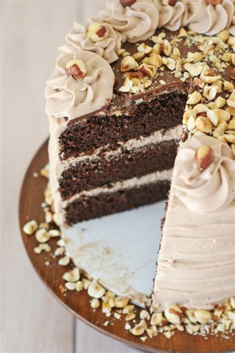 Chocolate Hazelnut Cake - Glorious Treats