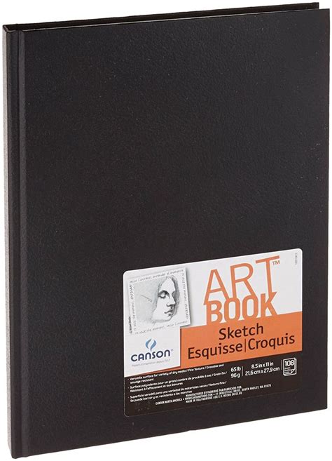 Amazon.com: Canson Basic Sketch Book, 8-1/2" x 11", White (108 Sheets): Industrial & Scientific ...