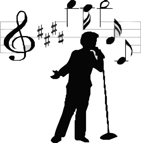 Free Singer Silhouette Png, Download Free Singer Silhouette Png png images, Free ClipArts on ...