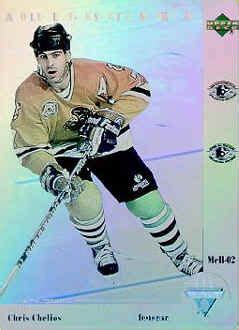 Chris Chelios Hockey Card | Hockey cards, Hockey, Chris chelios