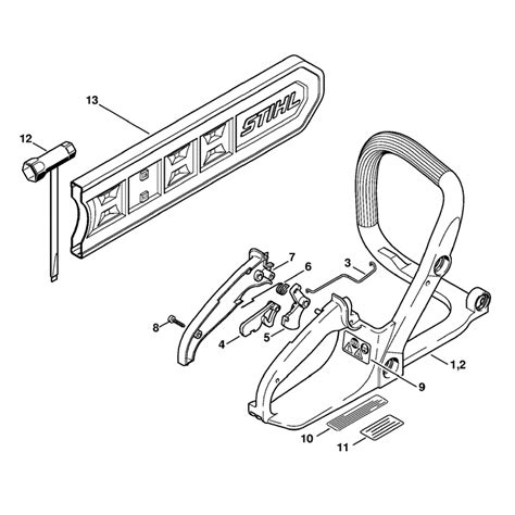 Stihl Ms 170 Throttle Linkage Diagram