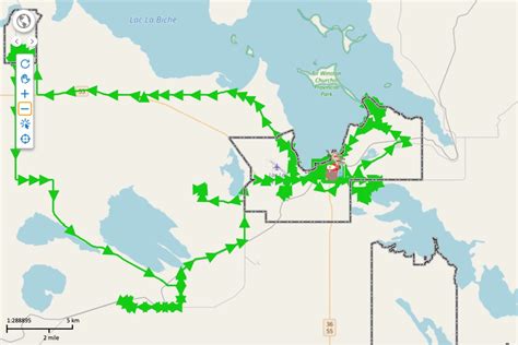 Map ready for Tuesday night Lac La Biche County Santa visit - Lakeland News