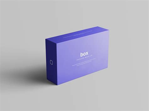 Box Packaging Mockup (PSD) on Behance
