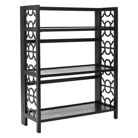 Safavieh Ron Small Bookcase - Black - Walmart.com