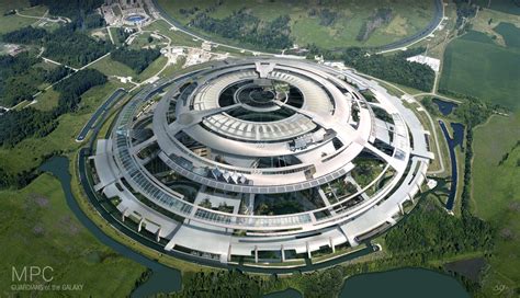 CG Awards — #2D #MattePainting #MPC Xandar city - circular... | Circular buildings, Futuristic ...