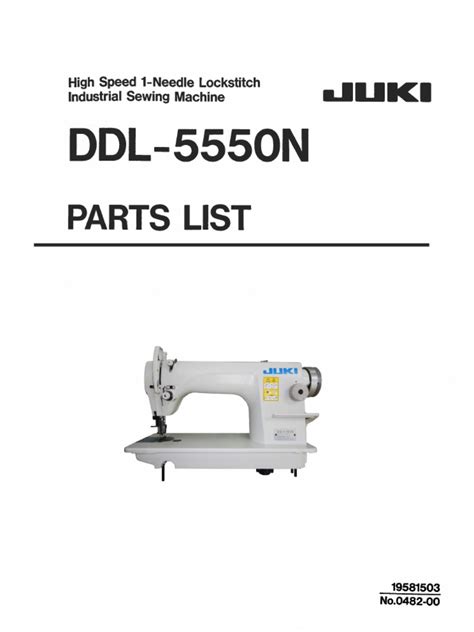 juki ddl 5550 N manual partes.pdf