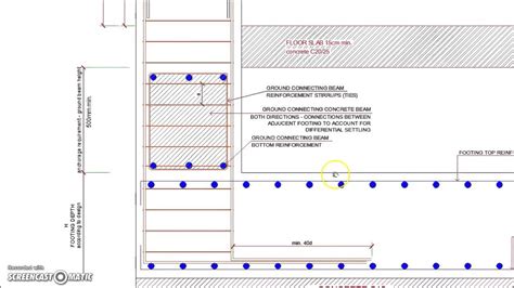 edge footing design example - redondovanandstorage