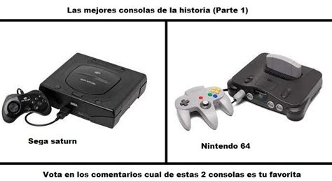 Sega saturn vs nintendo 64 - Meme subido por Pollo201101 :) Memedroid