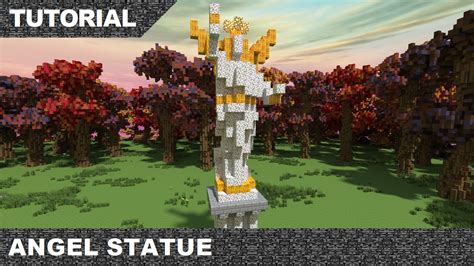 Minecraft Angel Statue Tutorial & Download - YouTube