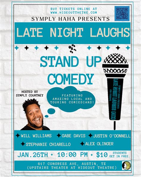 Late Night Laughs – Austin Improv Comedy Shows, Classes – The Hideout ...