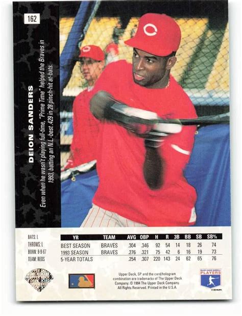 April 18, 1994 THE SPORTING NEWS deion sanders Atlanta braves - oggsync.com