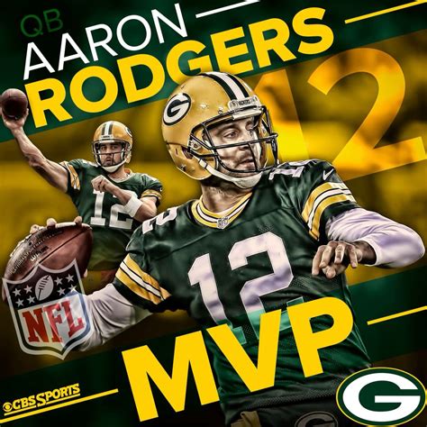 Congrat MVP! | Aaron rodgers, Green bay packers football, Nfl green bay