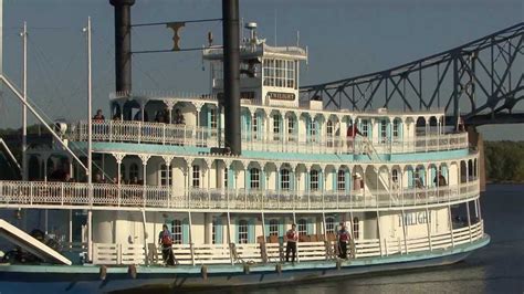 Riverboat Twilight Overnight Mississippi River Cruise - YouTube