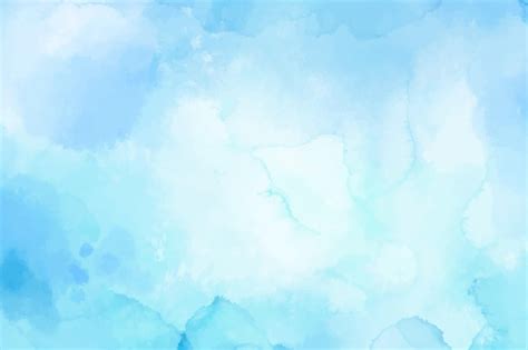 Premium Vector | Watercolour background with light blue stains